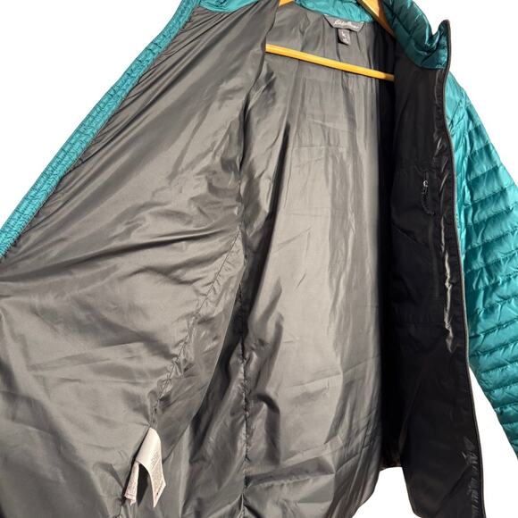 Eddie Bauer Men's EB700 Down Puffer Jacket L Emerald Green Insulated - Picture 6 of 10